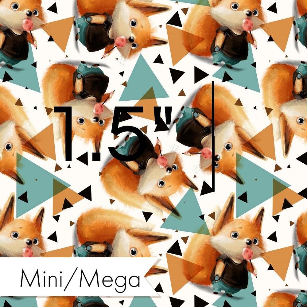 Design 447 Sweet Fox Fabric – custom printed pre-order fabric Australia | Fabric by Missy Rose