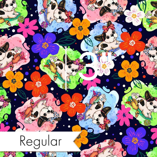 Design 448 - French Bulldog Fabric