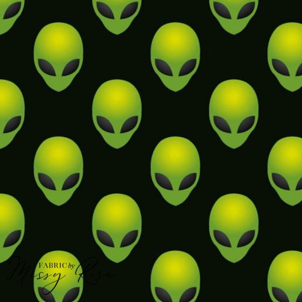 Load image into Gallery viewer, Design 45 - Alien Fabric - Fabric by Missy Rose Pre-Order
