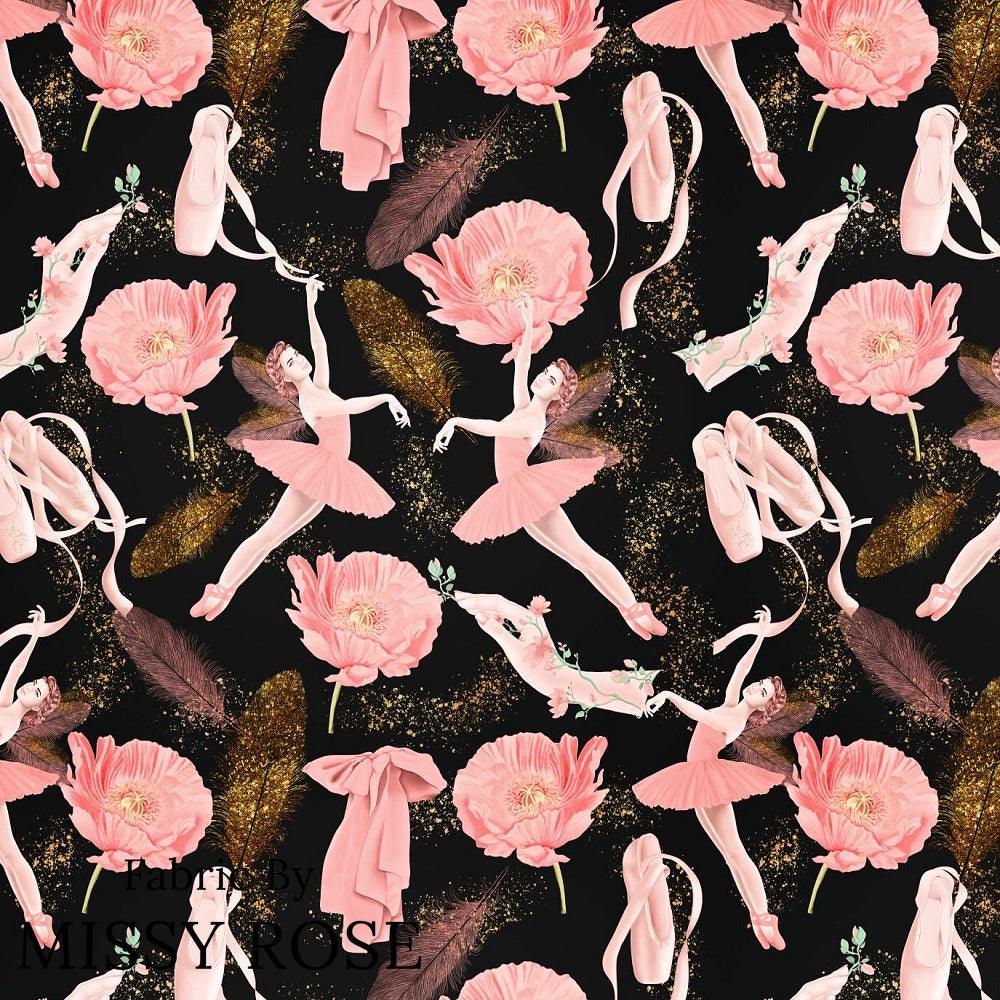 Design 45 Ballerina Fabric – made-to-order custom fabric by the metre | Fabric by Missy Rose