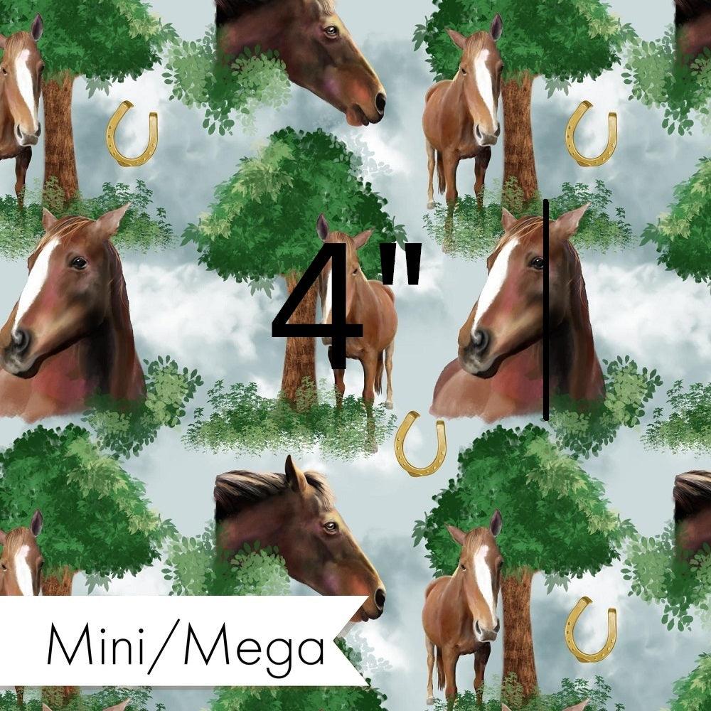Design 453 Horse Fabric – Australian custom printed fabric pre-order | Fabric by Missy Rose