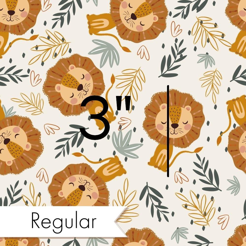 Design 456 Lion Fabric – Australian custom printed fabric pre-order | Fabric by Missy Rose