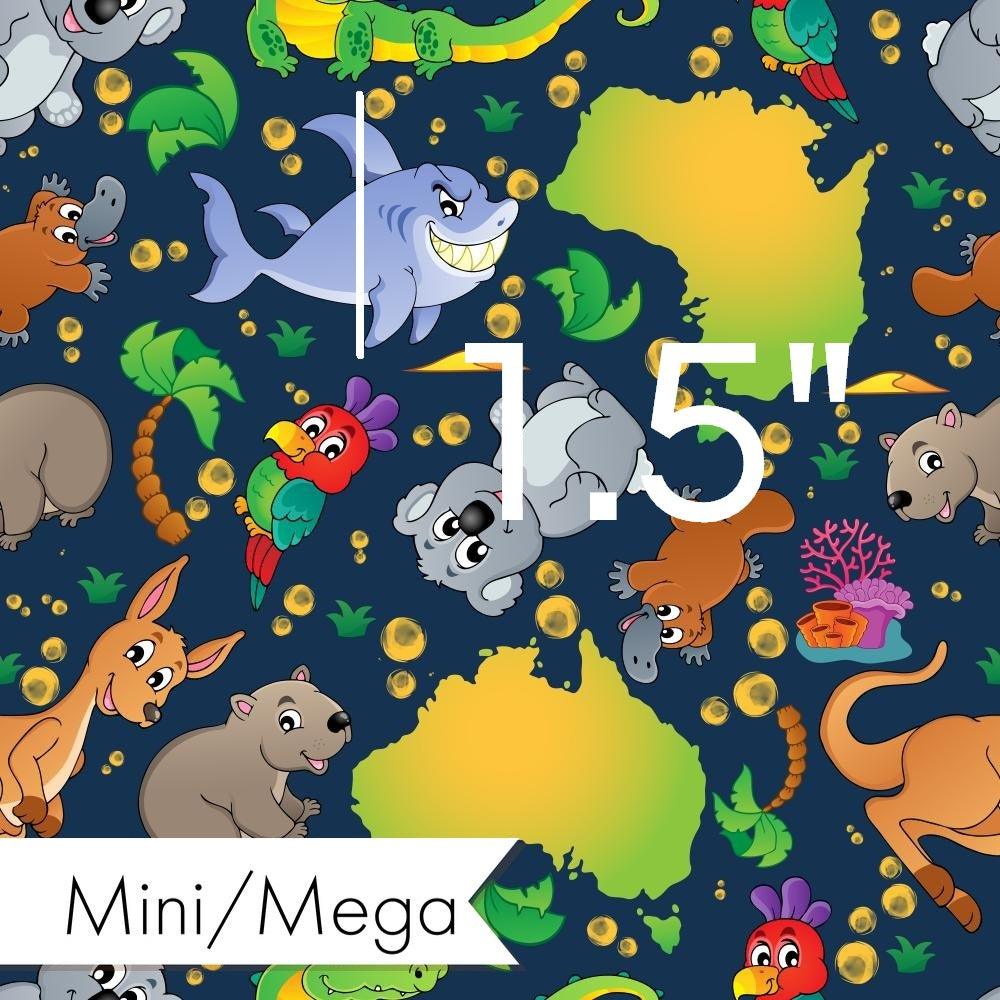 Design 457 Navy Map Fabric – custom printed pre-order fabric Australia | Fabric by Missy Rose