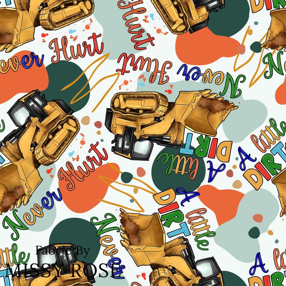 Design 458 Dirt Fabric – pre-order designer fabric Australia | Fabric by Missy Rose