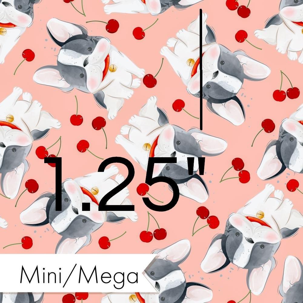 Design 460 Cherry Bulldog Fabric – made-to-order custom fabric by the metre | Fabric by Missy Rose