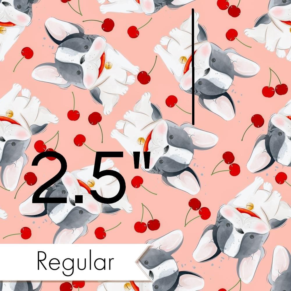 Design 460 Cherry Bulldog Fabric – custom printed pre-order fabric Australia | Fabric by Missy Rose