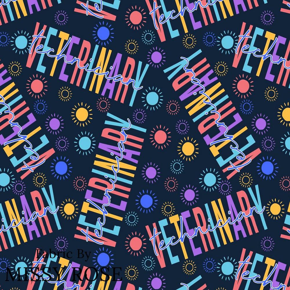 Design 468 Vet Fabric – pre-order designer fabric Australia | Fabric by Missy Rose