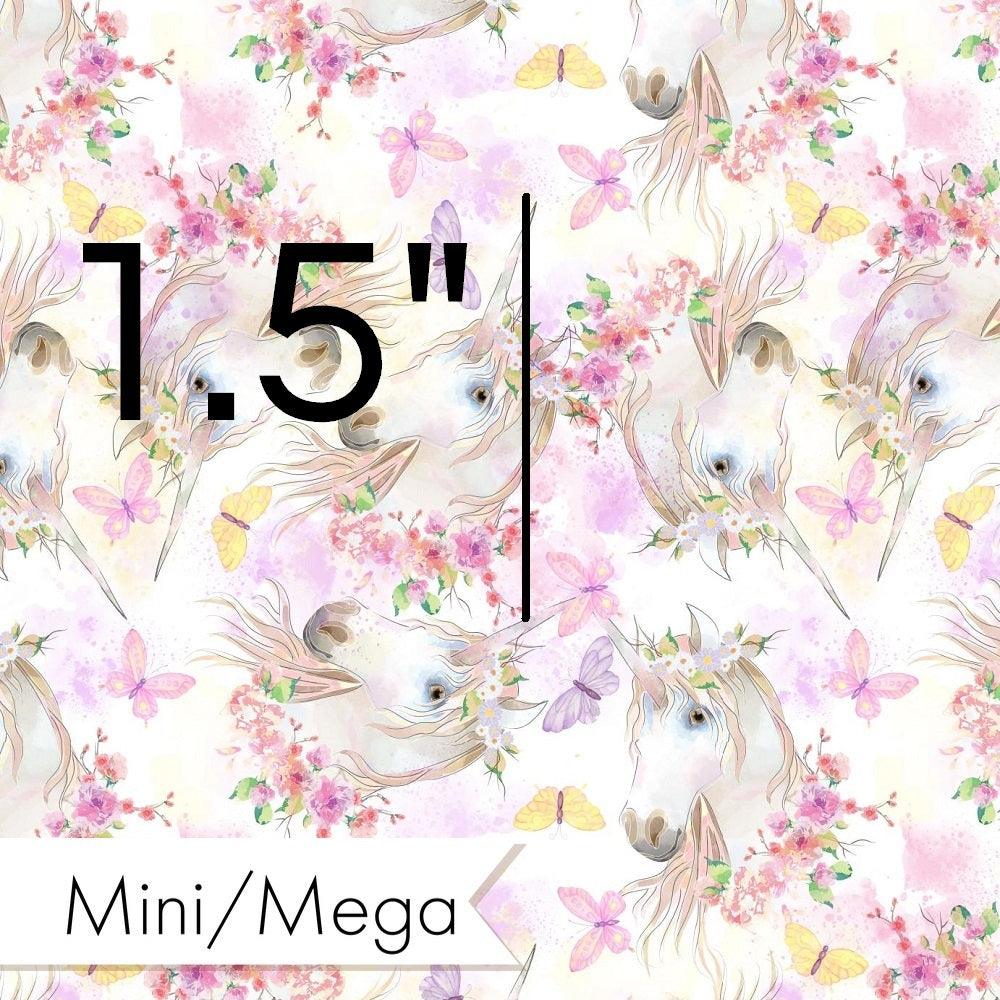Design 469 Floral Unicorn Fabric – made-to-order custom fabric by the metre | Fabric by Missy Rose