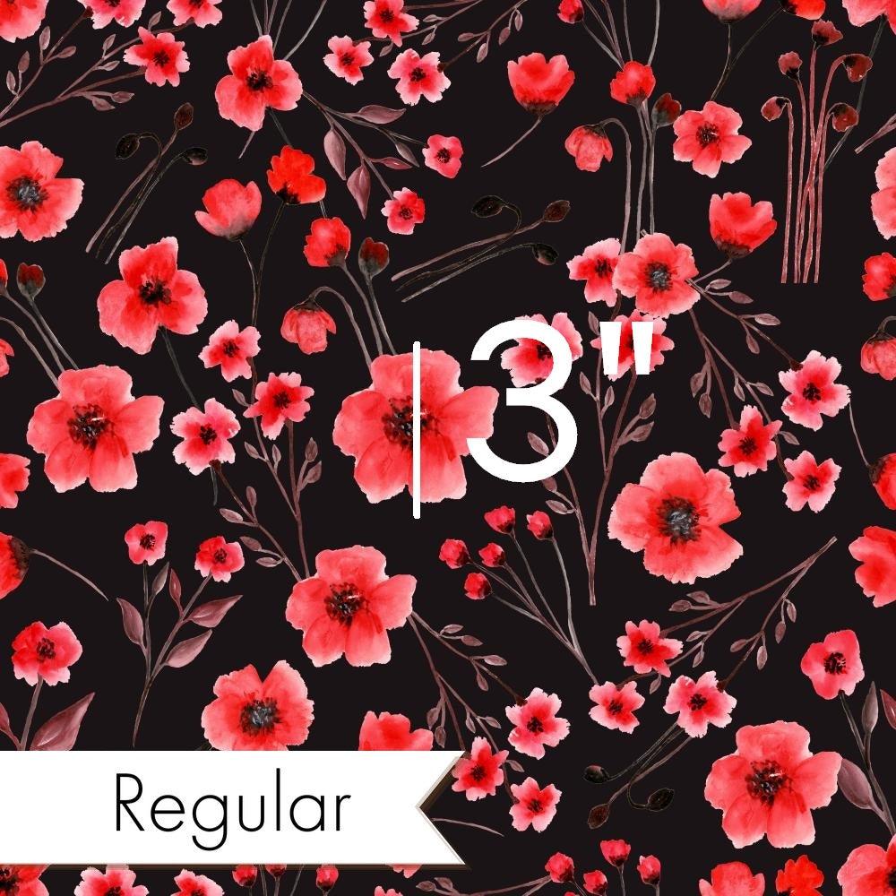 Design 471 Poppy Fabric – premium custom printed fabric for sewing | Fabric by Missy Rose
