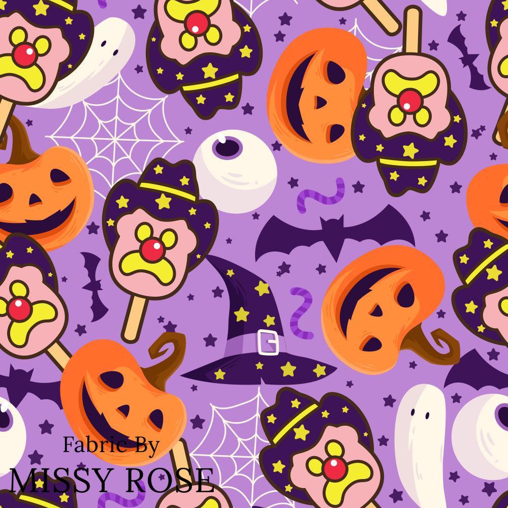Design 473 Halloween Ice Cream Fabric – pre-order designer fabric Australia | Fabric by Missy Rose