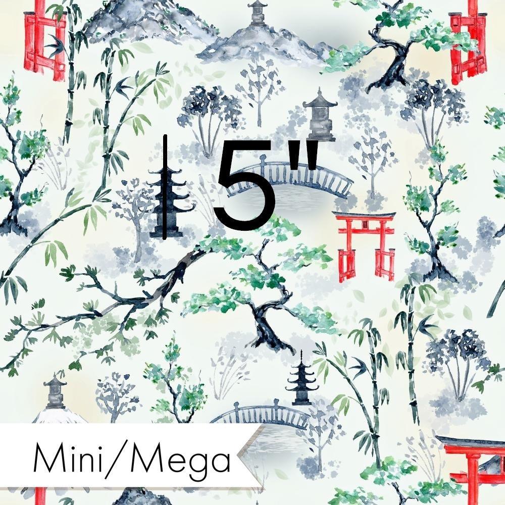 Design 474 Japanese Scenic Fabric – Australian custom printed fabric pre-order | Fabric by Missy Rose