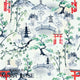 Design 474 - Japanese Scenic Fabric