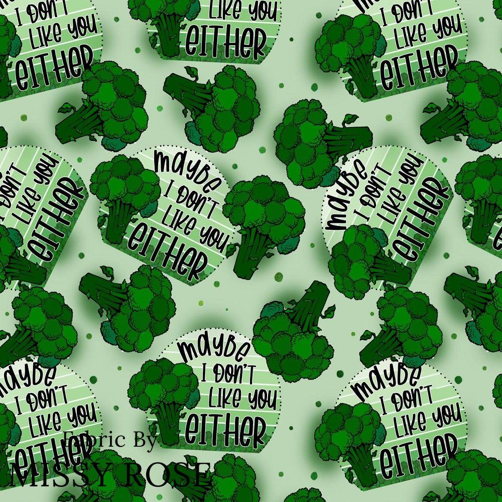 Design 48 Broccoli Fabric – pre-order designer fabric Australia | Fabric by Missy Rose
