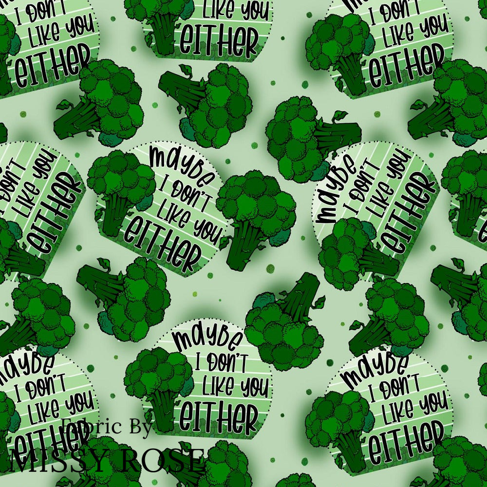 Design 48 - Broccoli Fabric