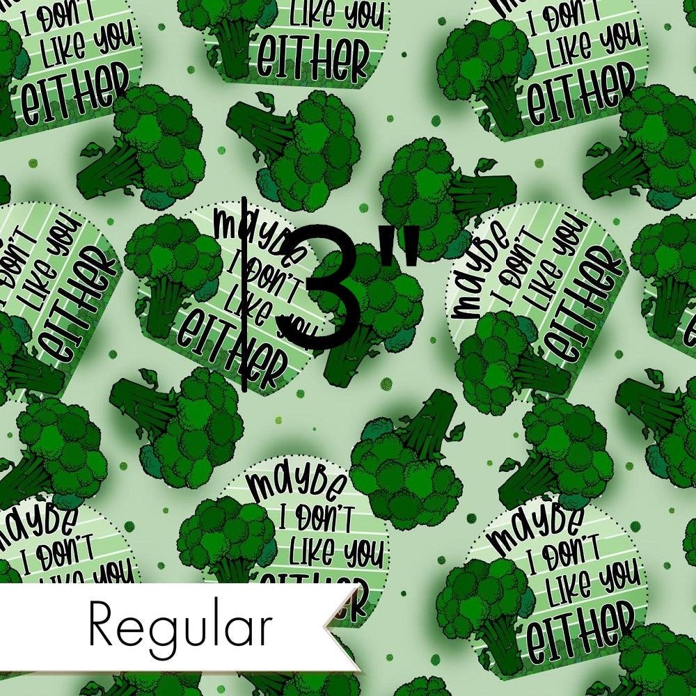 Design 48 Broccoli Fabric – made-to-order custom fabric by the metre | Fabric by Missy Rose
