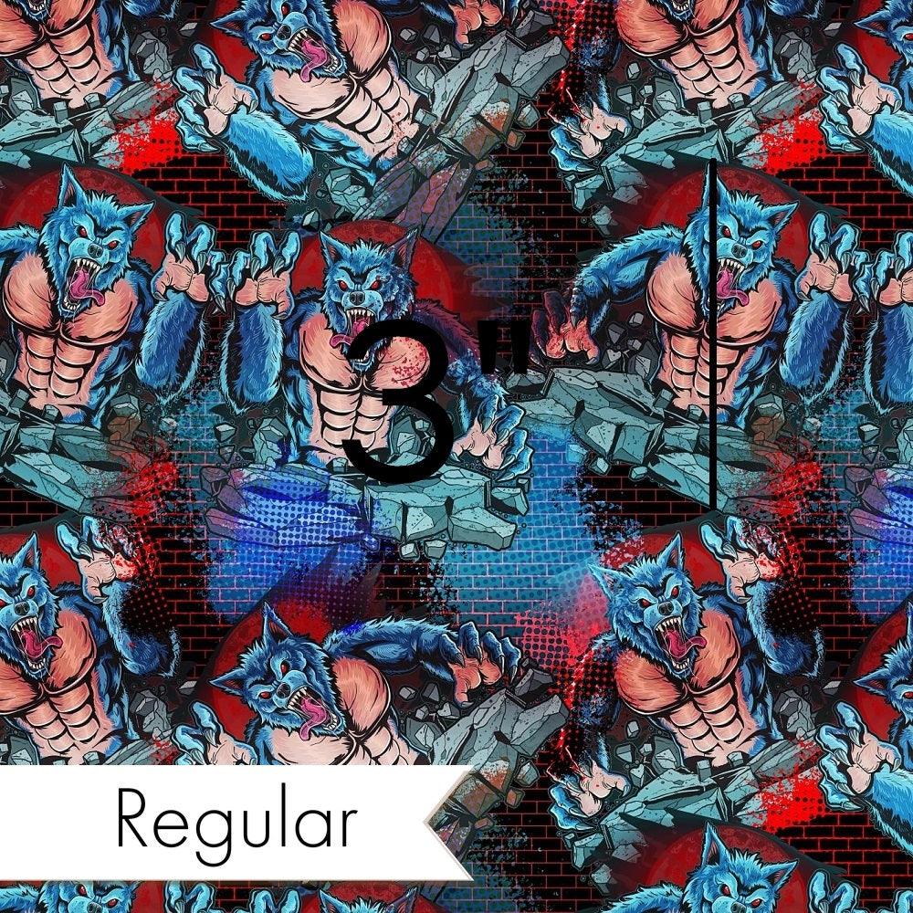Design 484 Ware Wolf Fabric – premium custom printed fabric for sewing | Fabric by Missy Rose