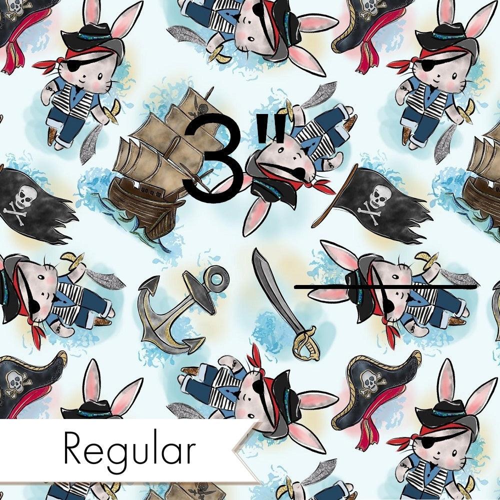 Design 485 Pirate Bunny Fabric – pre-order designer fabric Australia | Fabric by Missy Rose