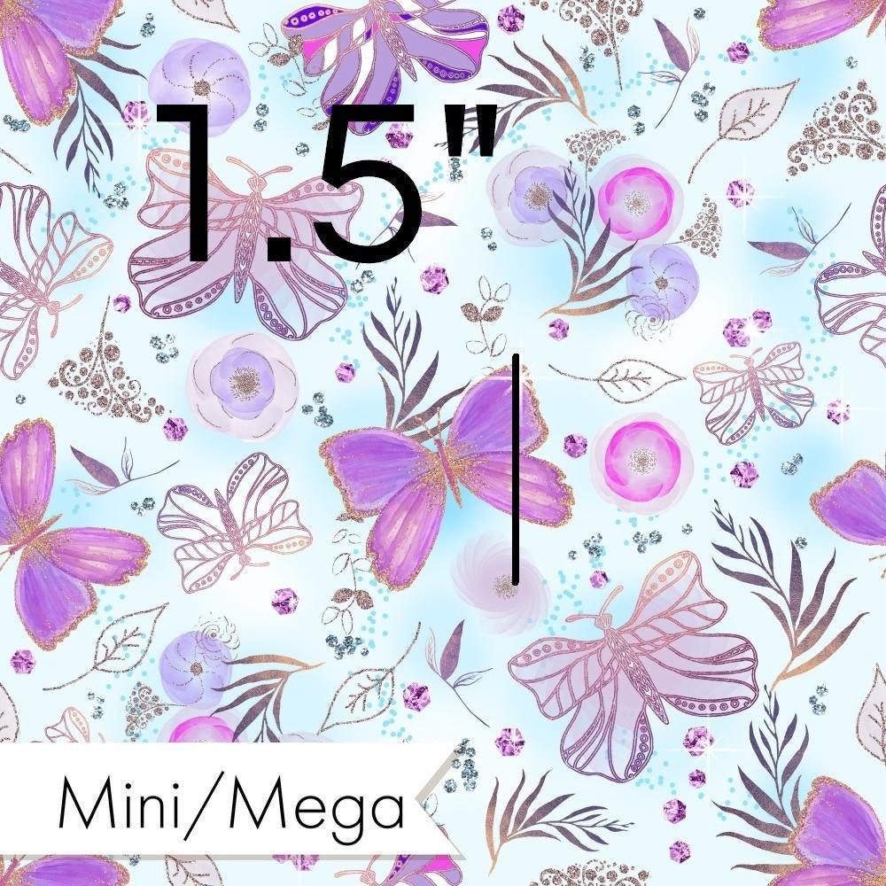 Design 489 Butterfly Fabric – premium custom printed fabric for sewing | Fabric by Missy Rose