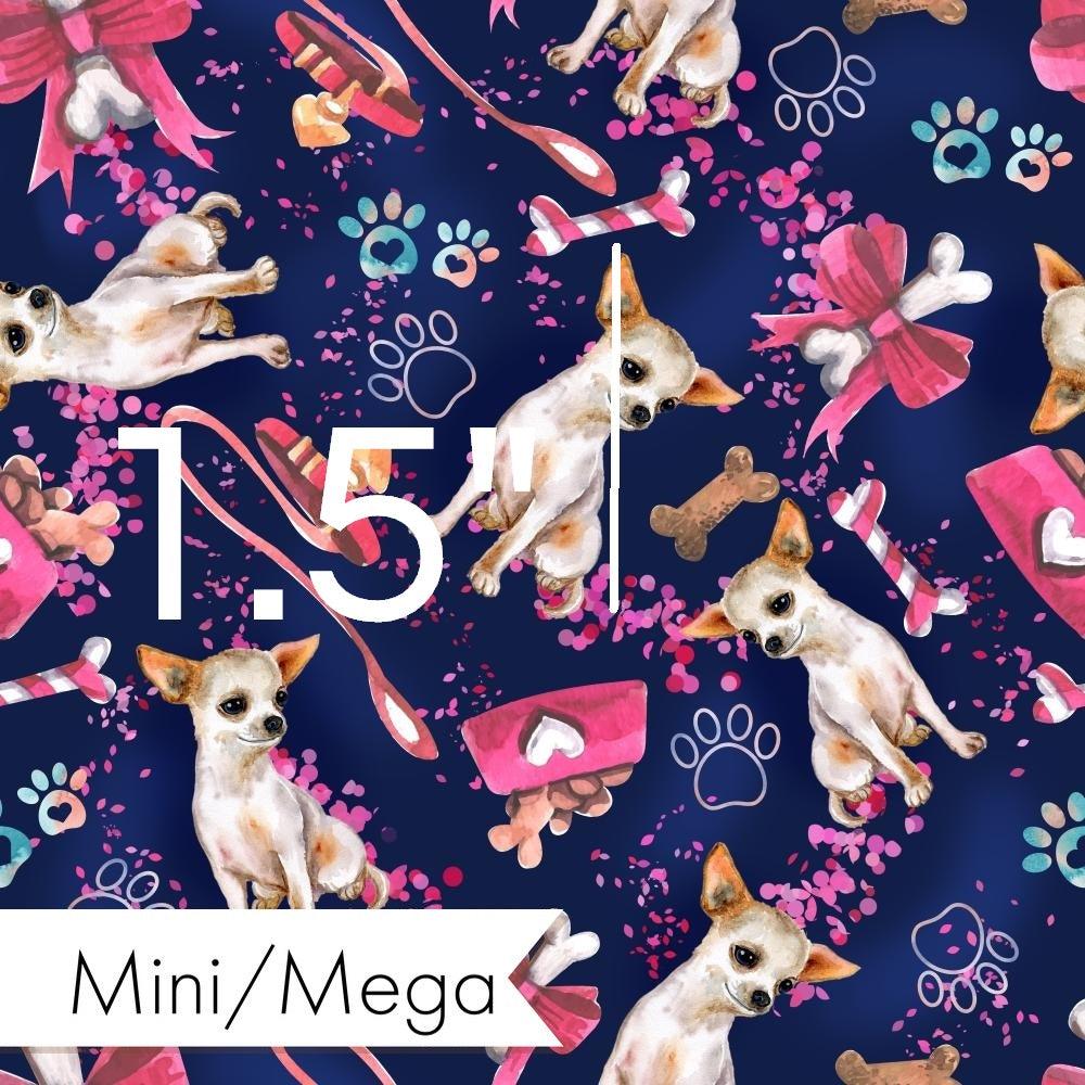 Design 493 Chihuahua Fabric – made-to-order custom fabric by the metre | Fabric by Missy Rose