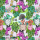 Design 500 - Pink Dinosaur Fabric