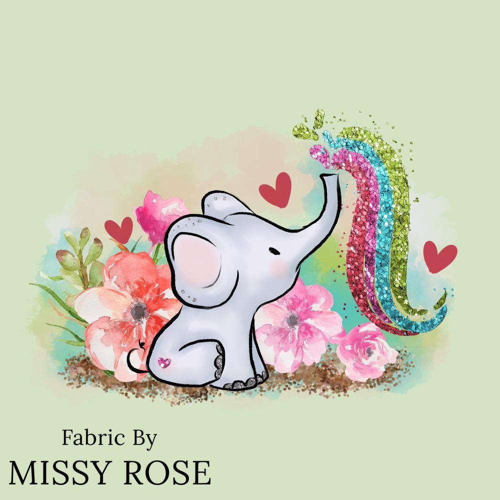 Design 504 Panel Fabric – custom printed pre-order fabric Australia | Fabric by Missy Rose