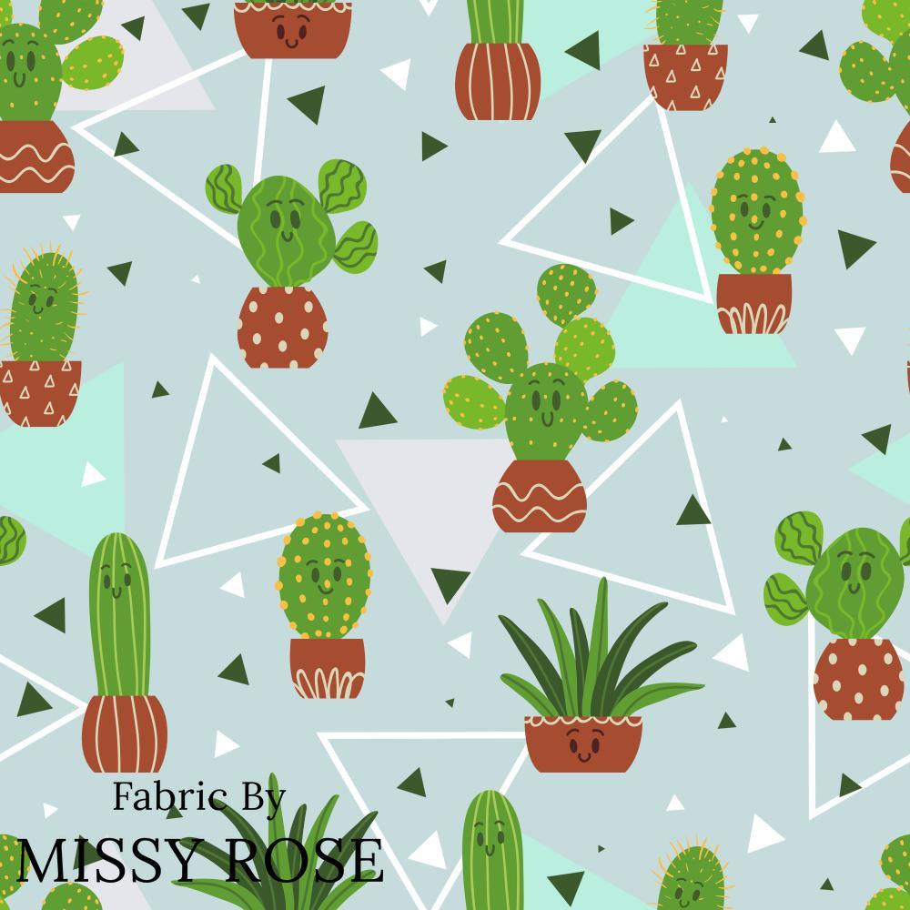 Design 51 Cactus Fabric – Australian custom printed fabric pre-order | Fabric by Missy Rose