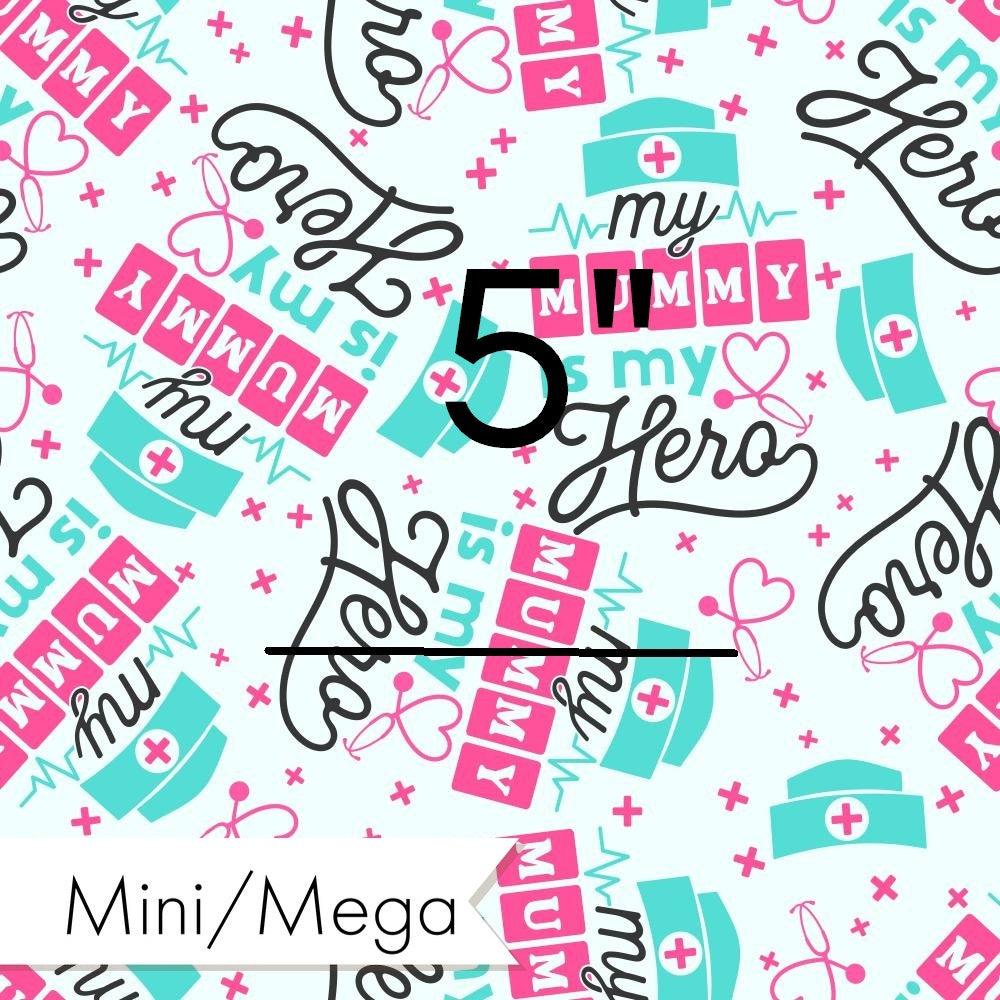 Design 511 Nurse Mum Fabric – premium custom printed fabric for sewing | Fabric by Missy Rose