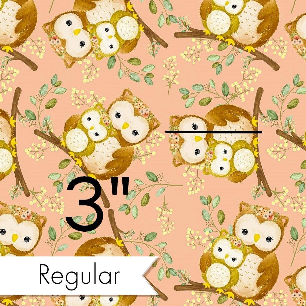 Design 512 Owl Fabric – premium custom printed fabric for sewing | Fabric by Missy Rose