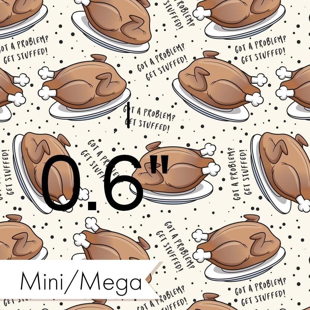 Design 514 Turkey Fabric – premium custom printed fabric for sewing | Fabric by Missy Rose