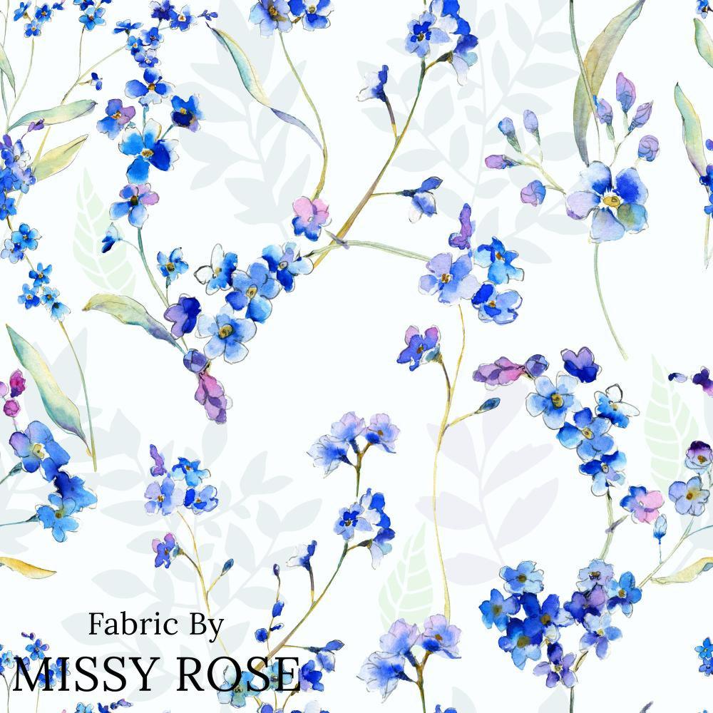 Design 523 Floral Fabric – premium custom printed fabric for sewing | Fabric by Missy Rose