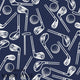 Design 524 - Navy Golf Fabric