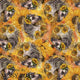 Design 525 - Sunflower Horse Fabric