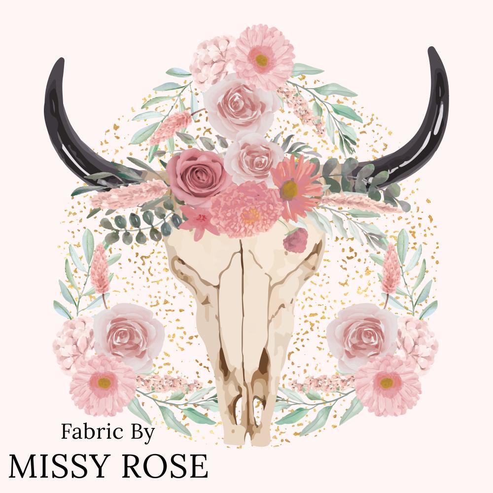 Design 533 Panel Fabric – premium custom printed fabric for sewing | Fabric by Missy Rose