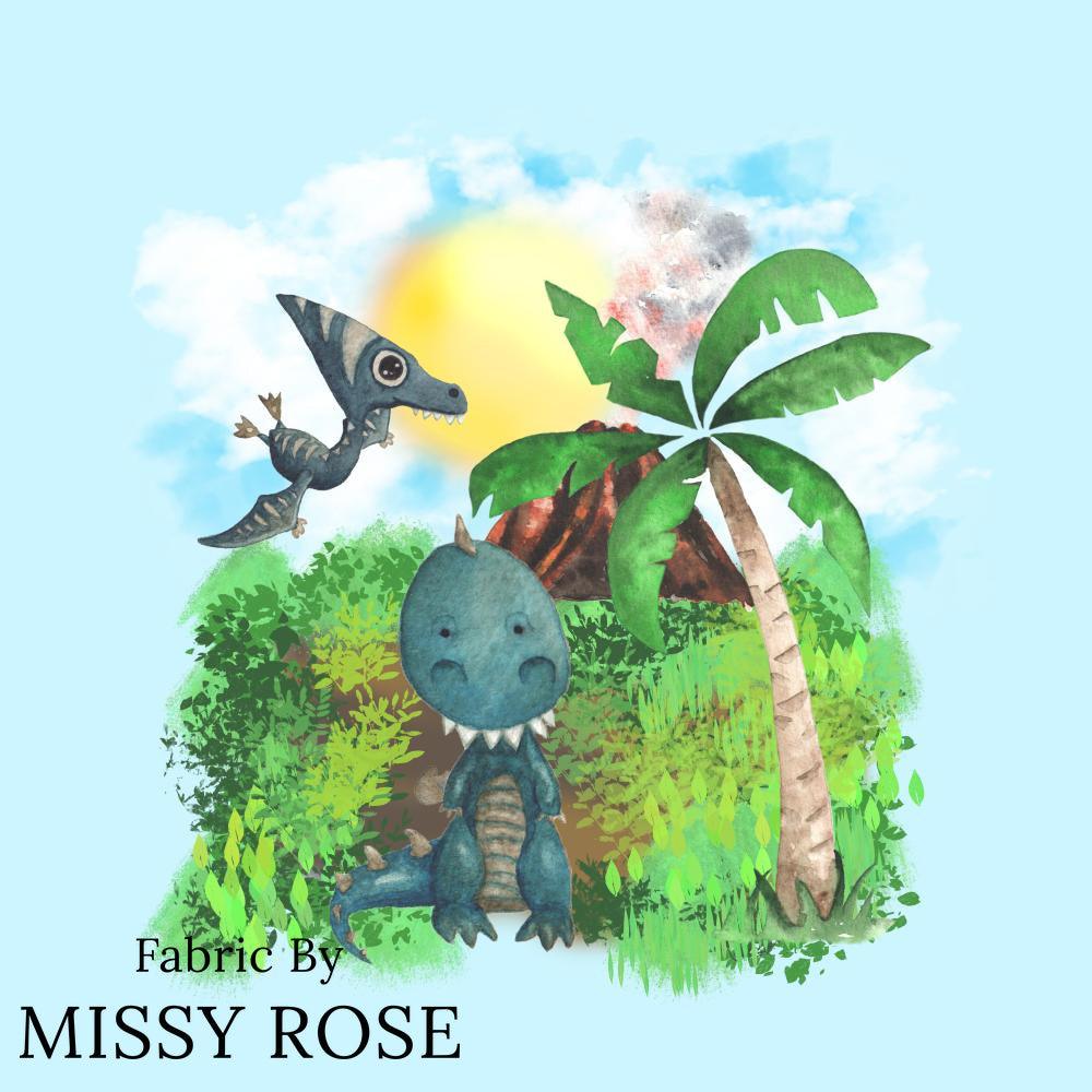 Design 534 Panel Fabric – custom printed pre-order fabric Australia | Fabric by Missy Rose