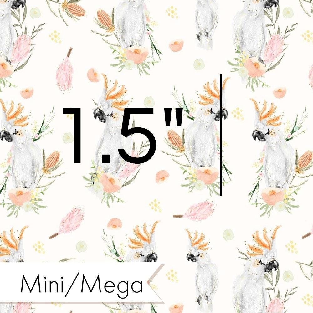 Design 536 Cockatoo Fabric – premium custom printed fabric for sewing | Fabric by Missy Rose