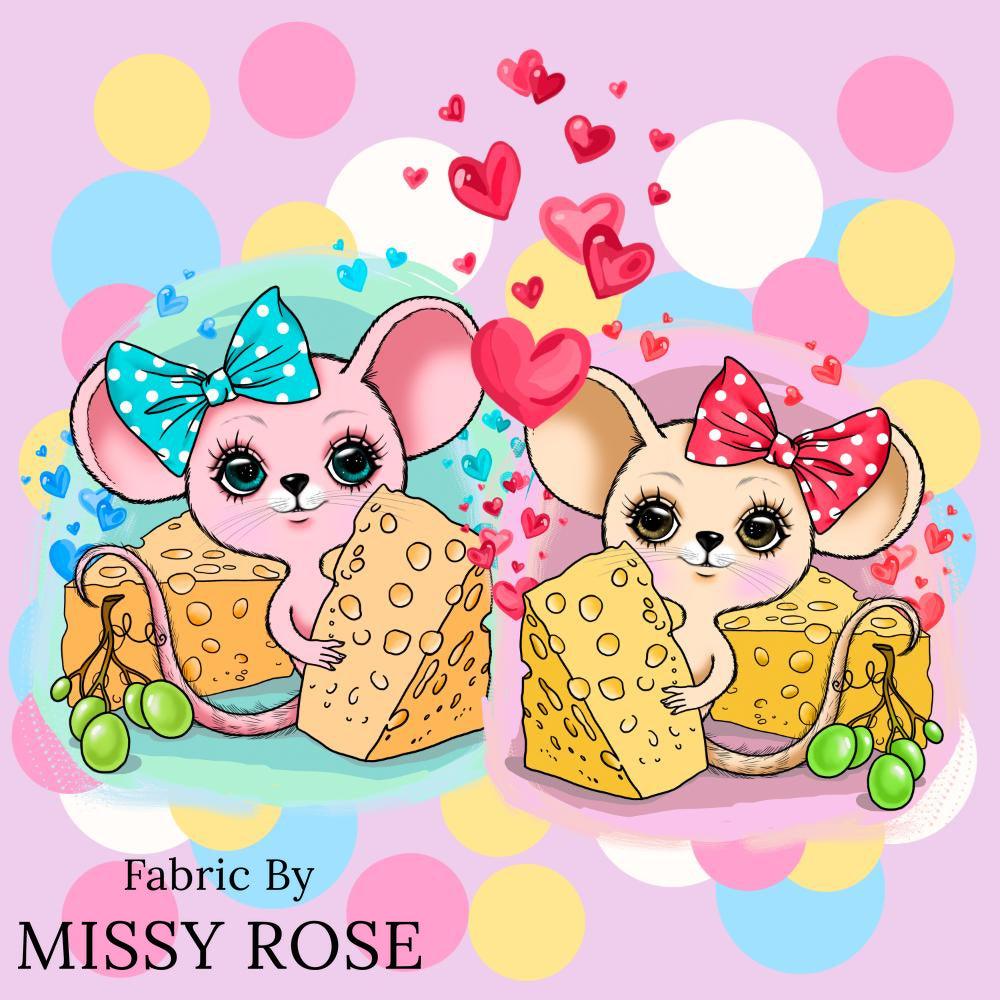 Design 537 Panel Fabric – custom printed pre-order fabric Australia | Fabric by Missy Rose