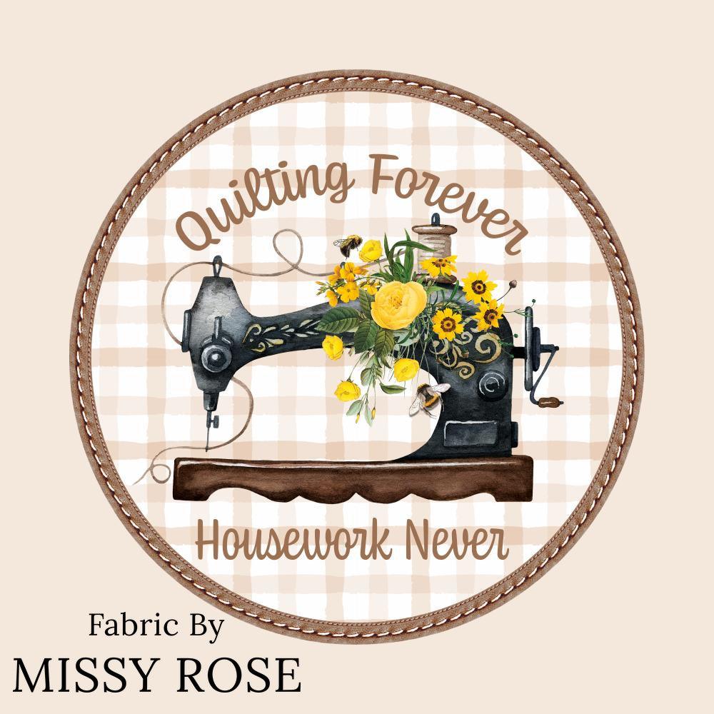 Design 538 Panel Fabric – premium custom printed fabric for sewing | Fabric by Missy Rose