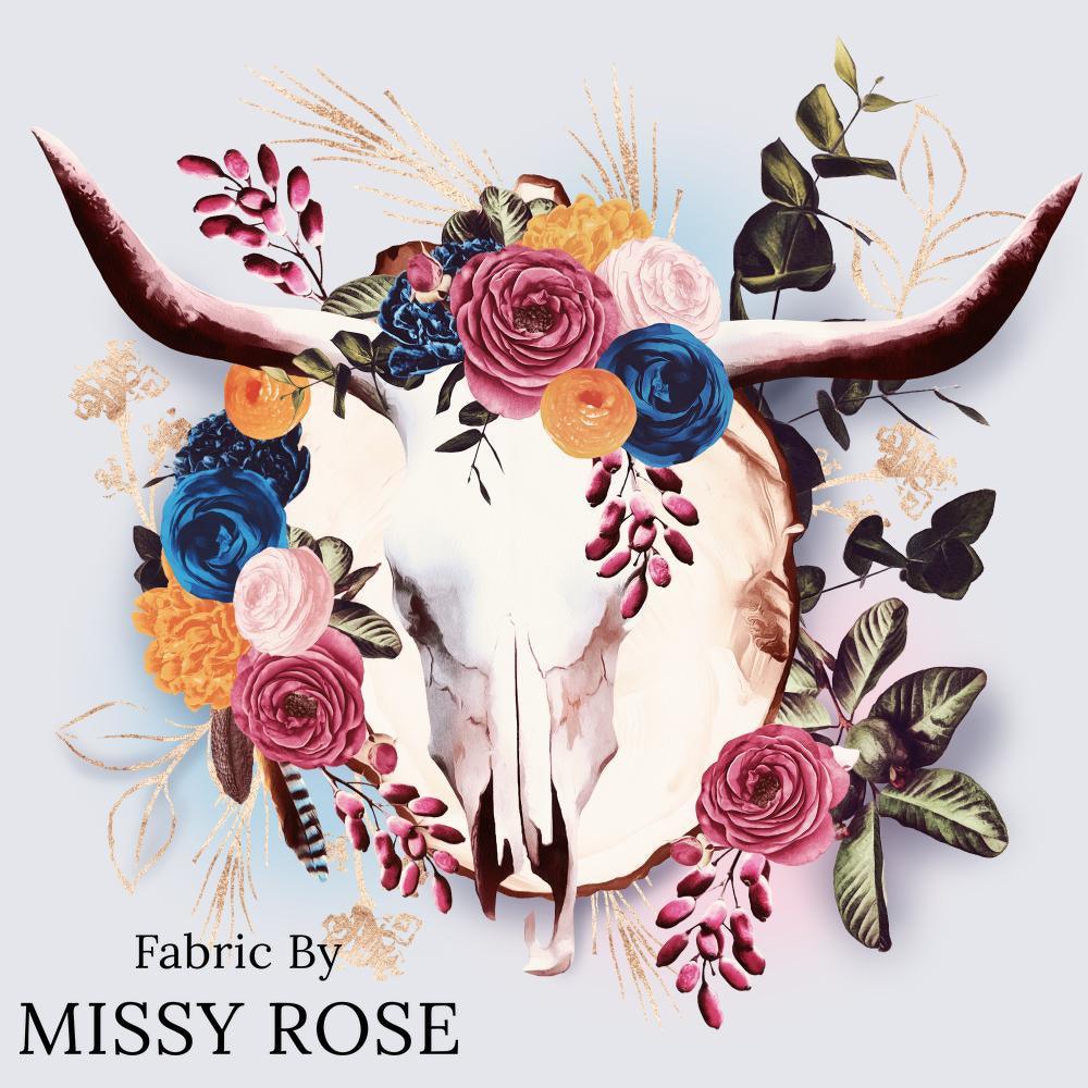 Design 54 Panel Fabric – custom printed pre-order fabric Australia | Fabric by Missy Rose