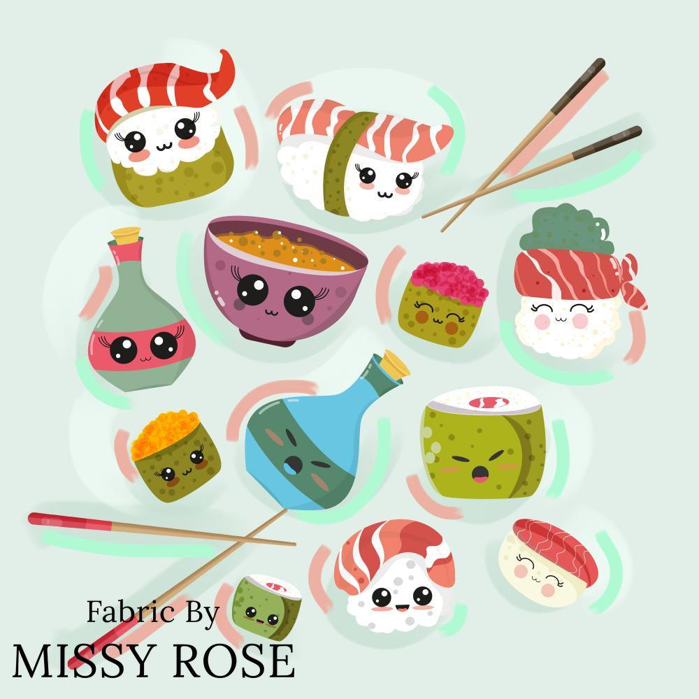 Design 540 Panel Fabric – Australian custom printed fabric pre-order | Fabric by Missy Rose
