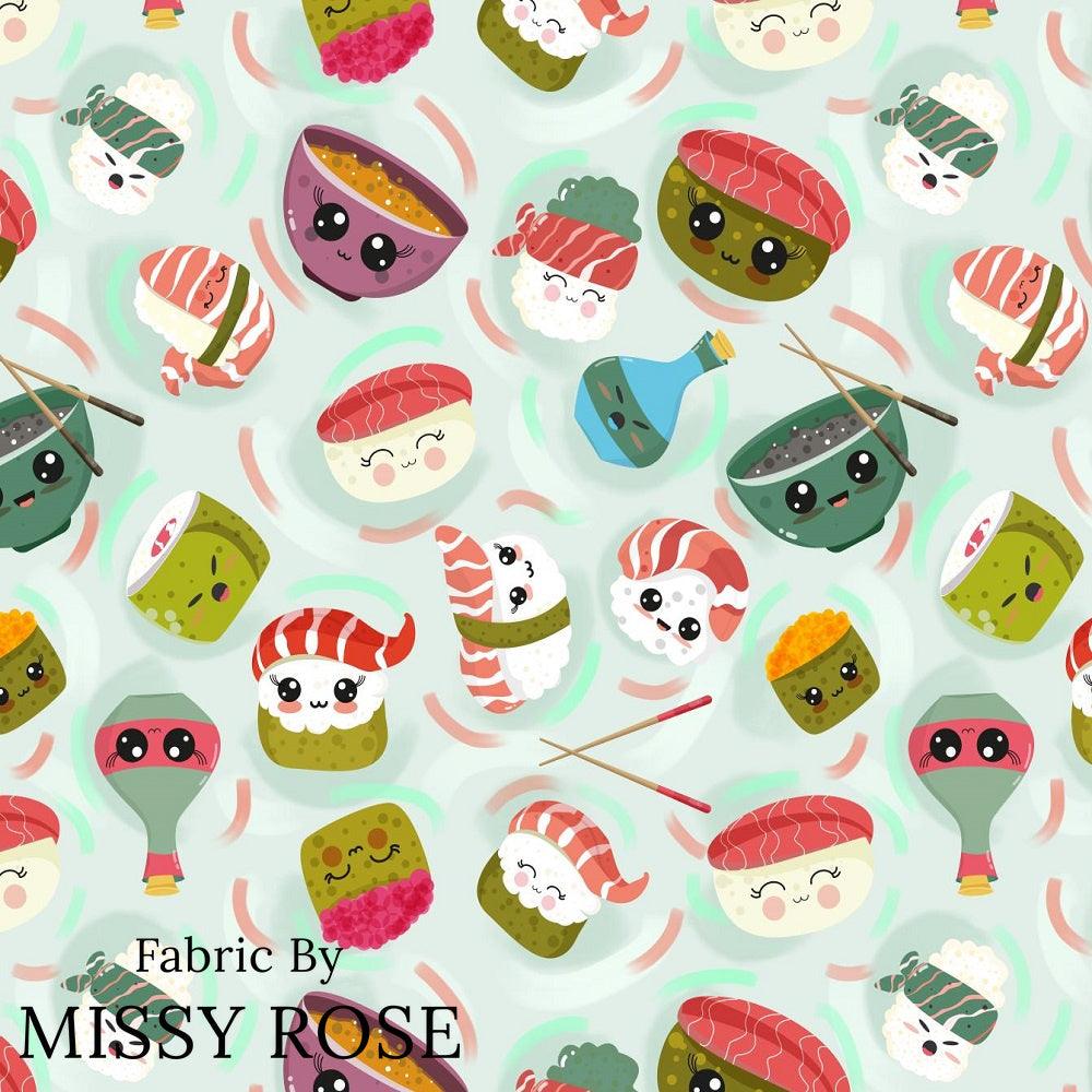 Design 540 Sushi Fabric – pre-order designer fabric Australia | Fabric by Missy Rose