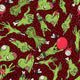 Design 548 - Red Zombie Fabric