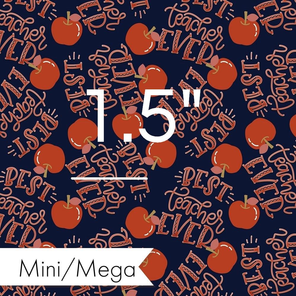 Design 55 Best Teacher Fabric – custom printed pre-order fabric Australia | Fabric by Missy Rose