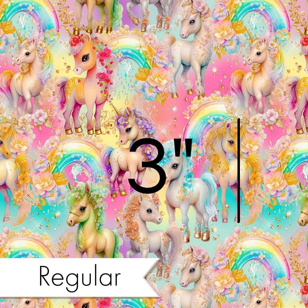 Design 556 Pink Unicorn Fabric – custom printed pre-order fabric Australia | Fabric by Missy Rose