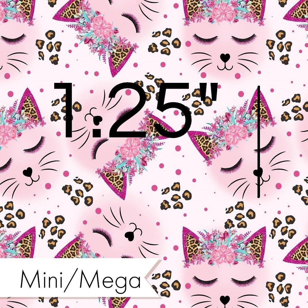 Design 563 Kitty Face Fabric – made-to-order custom fabric by the metre | Fabric by Missy Rose
