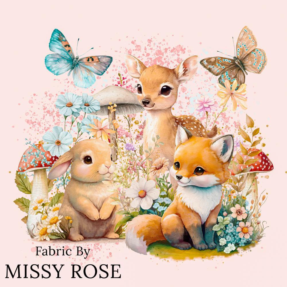Design 568 Panel Fabric – premium custom printed fabric for sewing | Fabric by Missy Rose