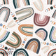 Design 571 - Abstract Rainbow Fabric