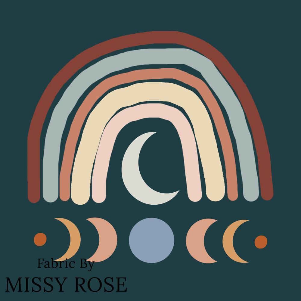 Design 571 Panel Fabric – premium custom printed fabric for sewing | Fabric by Missy Rose