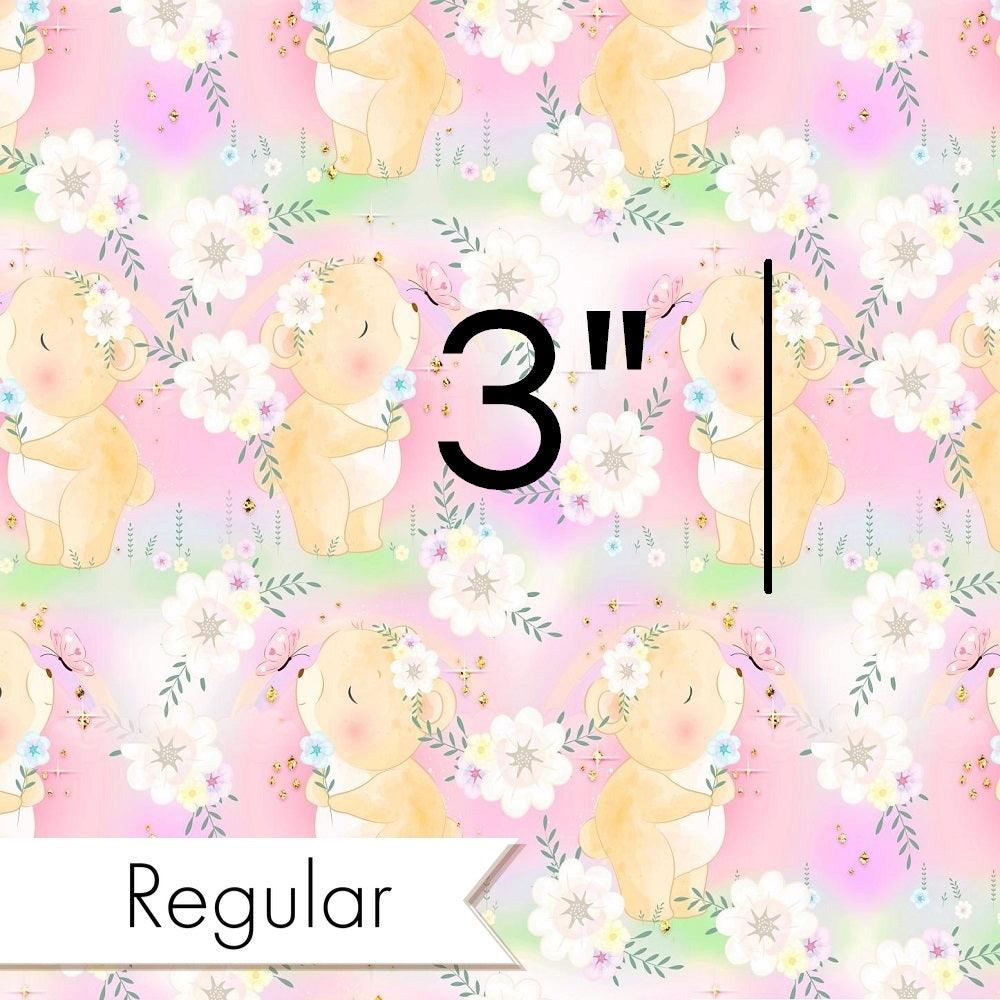 Design 572 Pastel Bear Fabric – premium custom printed fabric for sewing | Fabric by Missy Rose