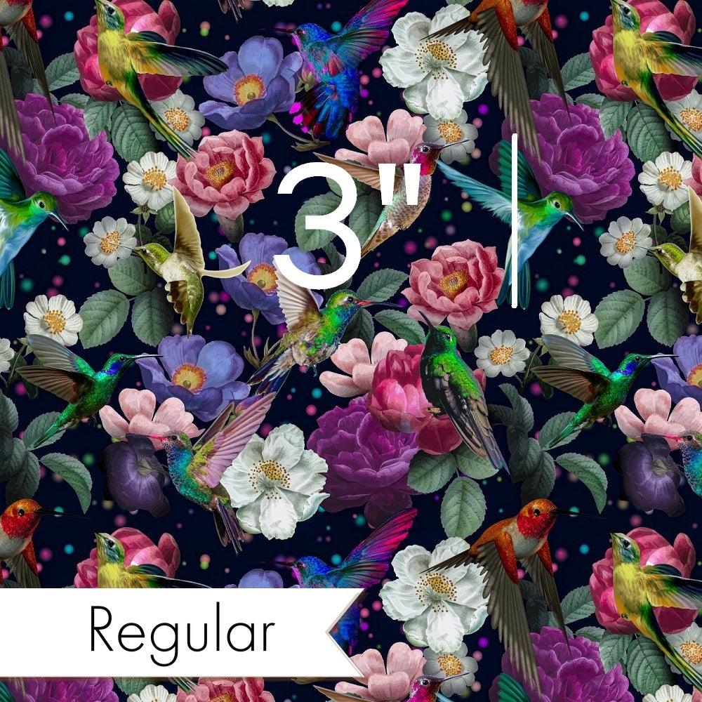 Design 574 Navy Hummingbird Fabric – Australian custom printed fabric pre-order | Fabric by Missy Rose