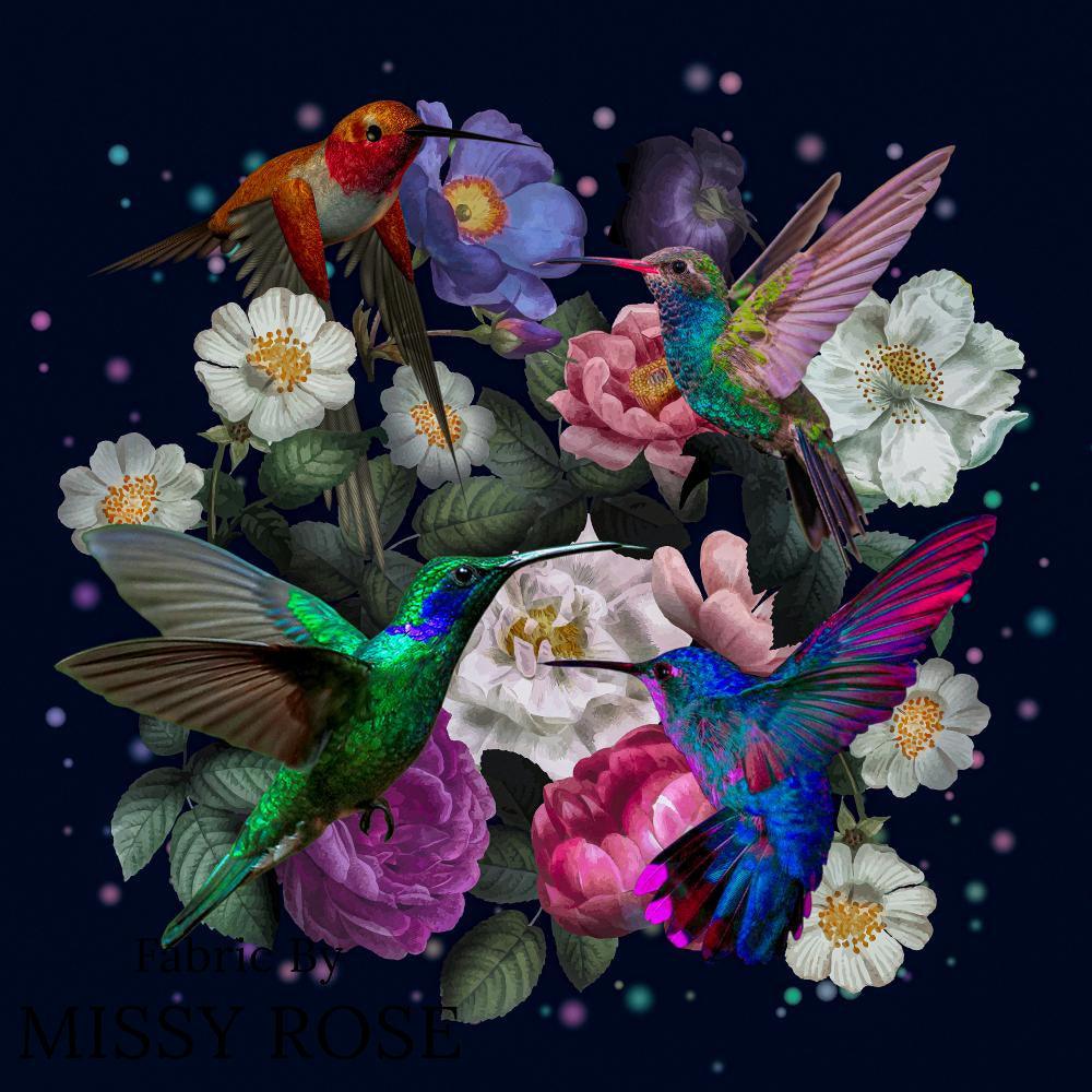 Design 574 Panel Fabric – custom printed pre-order fabric Australia | Fabric by Missy Rose